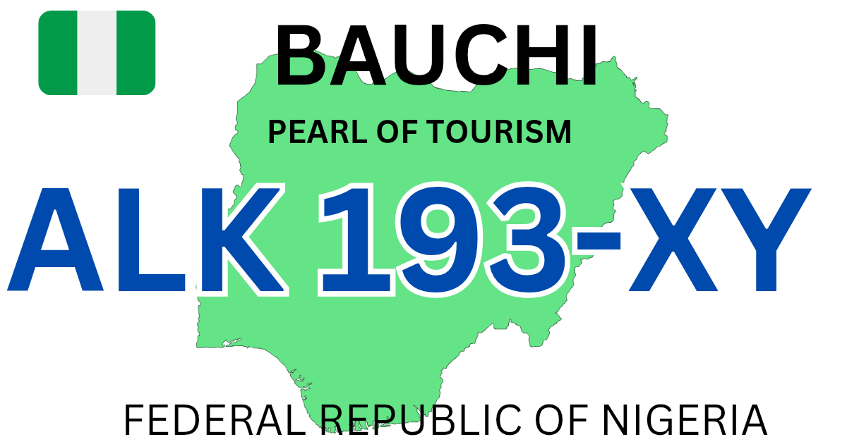 Bauchi State plate number codes