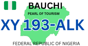 Bauchi state plate number codes and what they mean