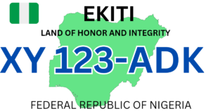 Ekiti state plate number codes and what they mean