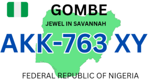 Gombe state plate number codes and what they mean
