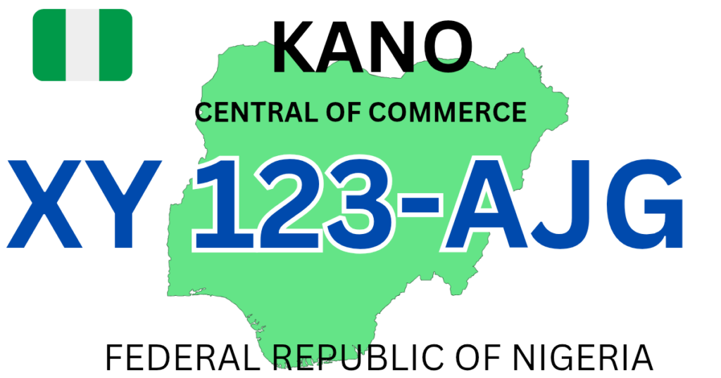 Kano State plate number codes - eduweb