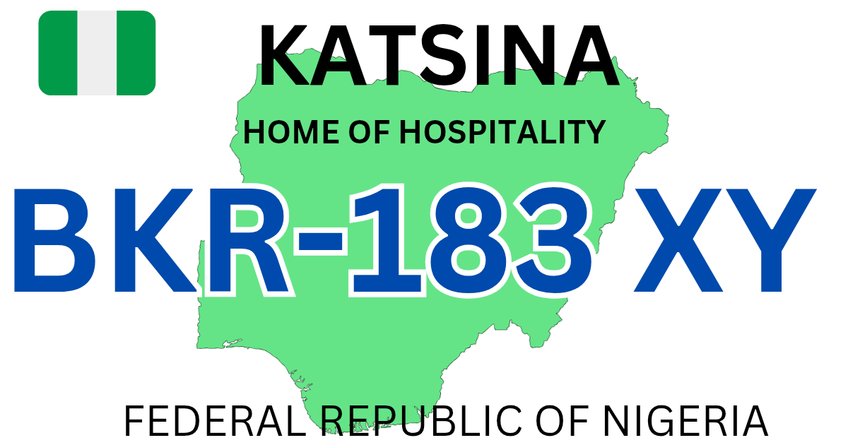 Katsina state plate number codes and what they mean