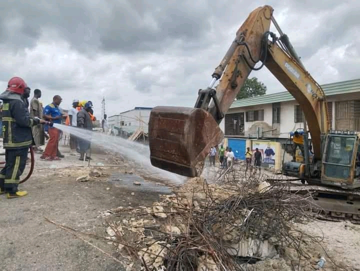 Lagos Building Collapse: Resident Recounts Chilling Escape From Popular Ojodu Berger Restaurant